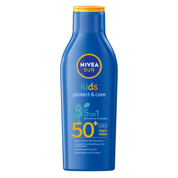 NIVEA SUN (GR) ΑΝΤΗΛΙΑΚΟ ΓΑΛΑΚΤΩΜΑ KIDS PROTECT και CARE FP50+ 200ml
