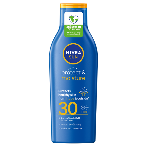 NIVEA SUN (GR) ΑΝΤΗΛΙΑΚΟ ΓΑΛΑΚΤΩΜΑ PROTECT και MOISTURE FP30 200ml