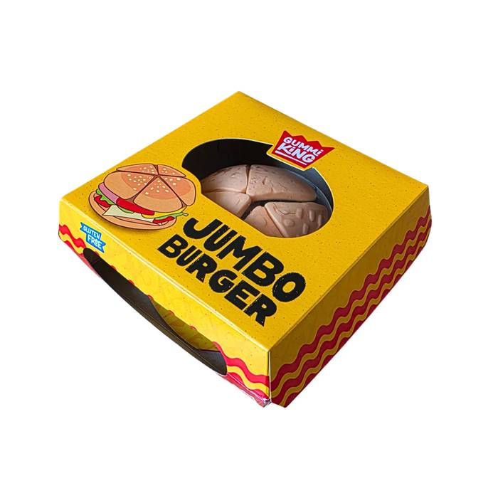 GUMMY KING JUMBO BURGER (6τεμ.x88gr.)