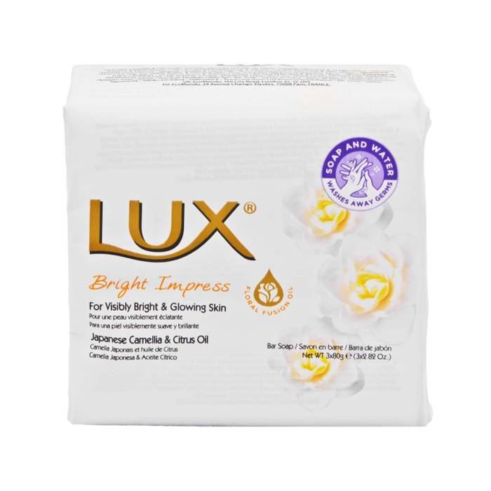 LUX ΣΑΠΟΥΝΙ 3x80gr - (BRIGHT IMPRESS)
