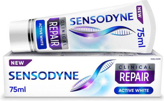 SENSODYNE CLINICAL REPAIR 75ml - (ACTIVE WHITE) (ΟΔΟΝΤΟΚΡΕΜΑ)