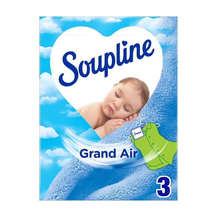 SOUPLINE αρωματικά φακελάκια ρούχων για ντουλάπες με φρεσκάδα εξοχής 3τεμ