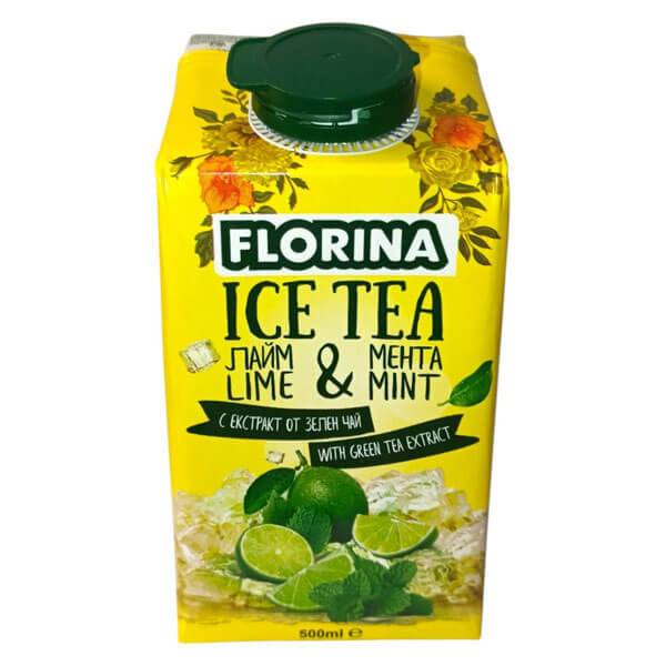FLORINA ICE TEA 500ml (ΛΑΙΜ και ΜΕΝΤΑ)