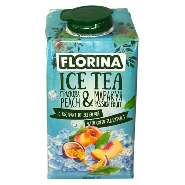 FLORINA ICE TEA 500ml (ΡΟΔΑΚΙΝΟ και ΦΡΟΥΤΑ ΤΟΥ ΠΑΘΟΥΣ)