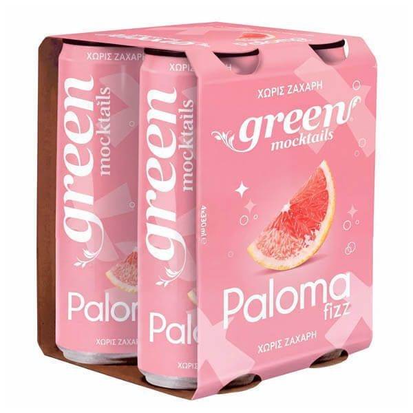 GREEN MOCTAILS (4x330ml) - (PALOMA)