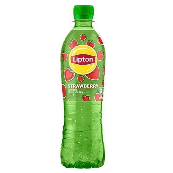 LIPTON ICE TEA 500ml - (ΠΡΑΣΙΝΟ ΜΕ ΦΡΑΟΥΛΑ)