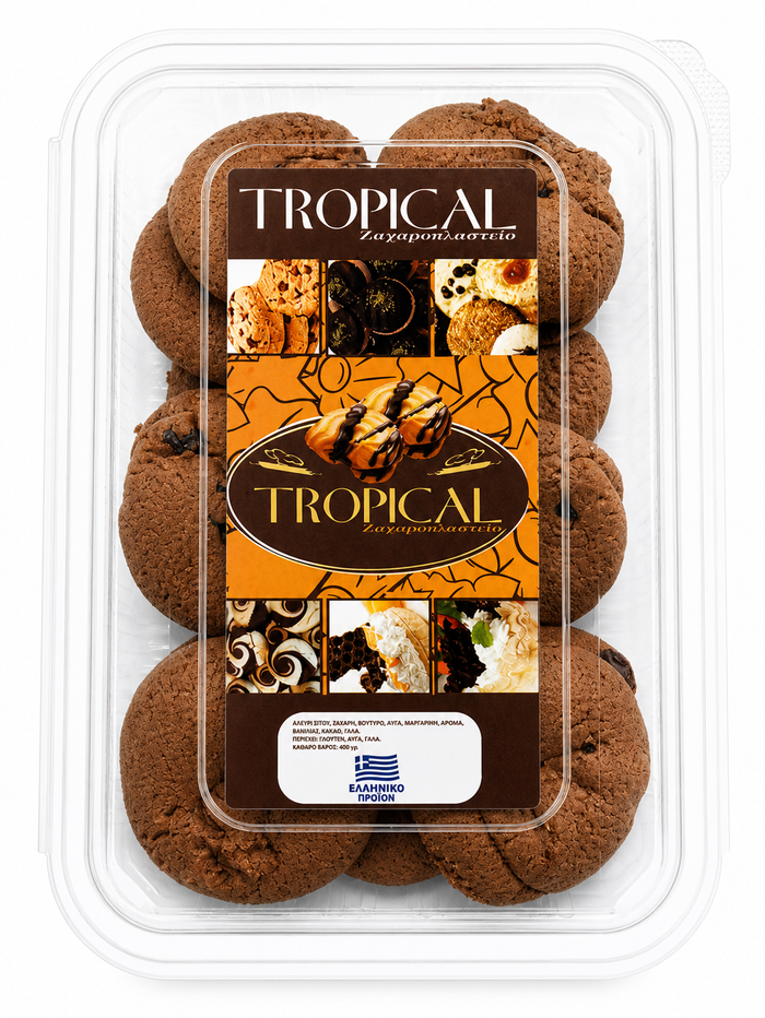 TROPICAL Ν.57 ΚΟΥΛΟΥΡΑΚΙΑ ΜΕ ΣΤΑΦΥΛΙ ΚΑΙ ΚΑΝΕΛΑ 250gr