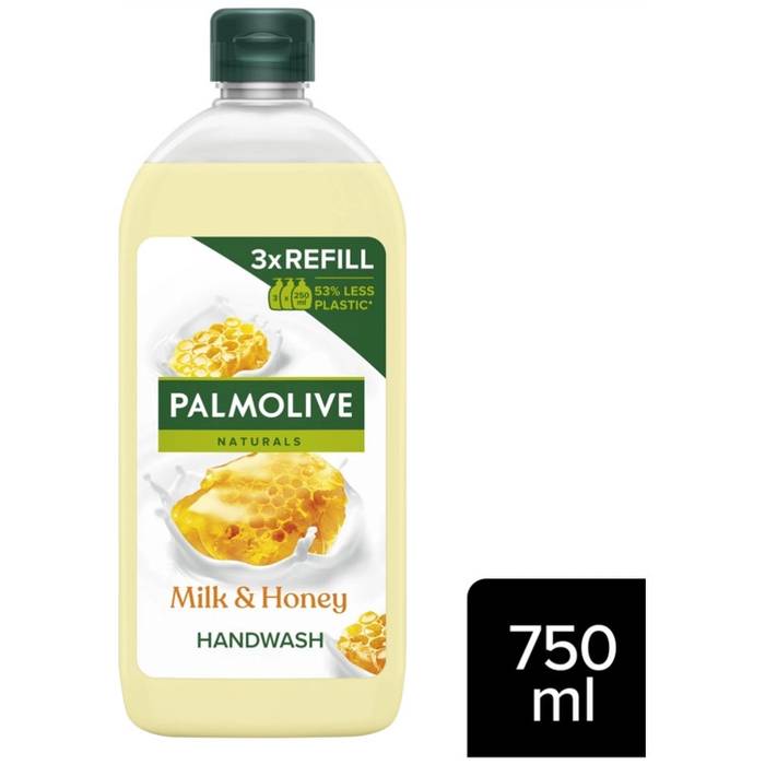 PALMOLIVE κρεμοσάπουνο naturals με γάλα και μέλι 750ml