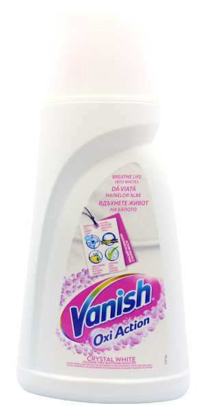 VANISH ενισχυτικό πλύσης oxi action σε μορφή gel λευκό 1lt