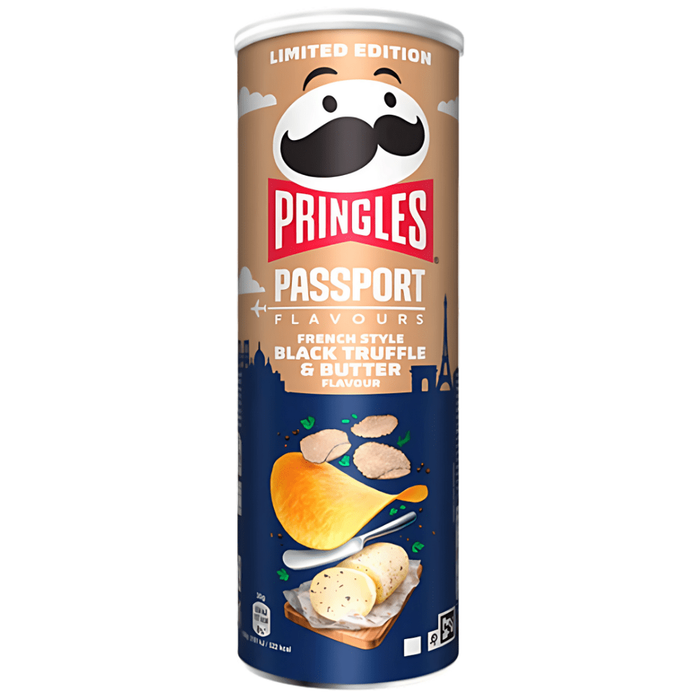 PRINGLES 165gr FRENCH STYLE BLACK TRUFFLEκαιBUTTER