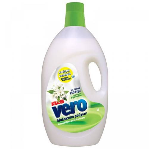 FLOS Vero μαλακτικό ρούχων γιασεμί 3lt
