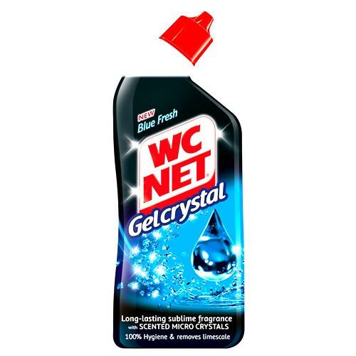 WC NET καθαριστικό λεκάνης gel blue fresh 750ml