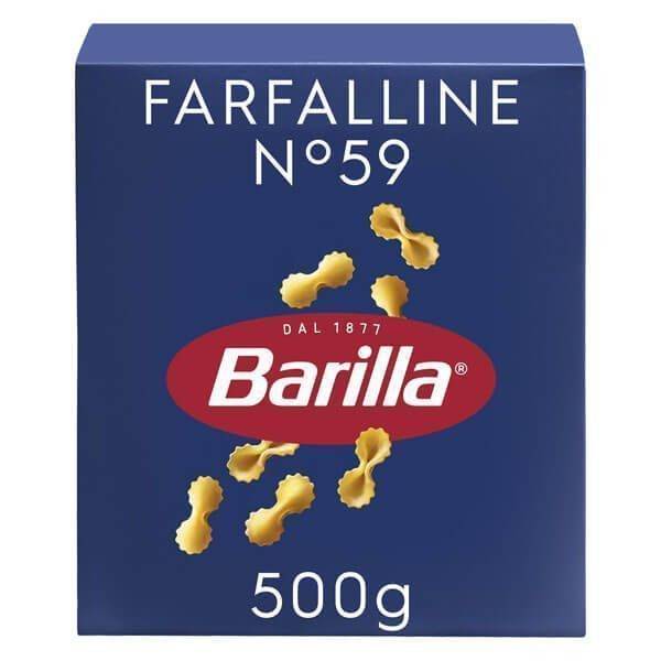 BARILLA 500gr - No 59 (FARFALLINE)