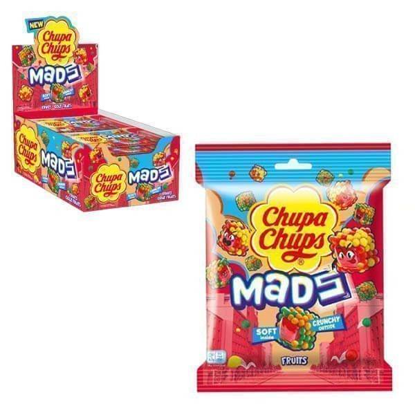 CHUPA CHUPS MADS ΖΕΛΕΔΑΚΙΑ (12x115gr.) - (FRUITS)