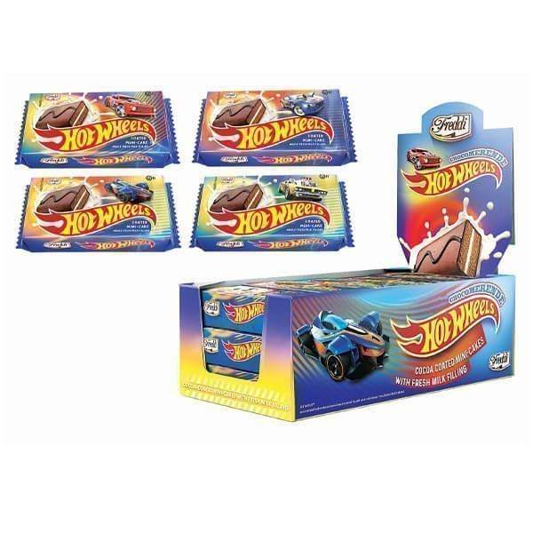 HOT WHEELS MINI CAKE (15x30gr) - (CHOCOMERENDA)
