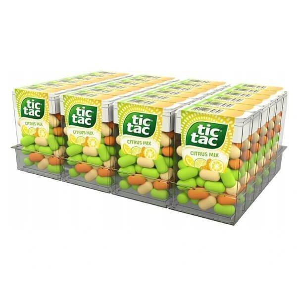 TIC TAC ΚΑΡΑΜΕΛΑΚΙΑ 18gr - (24x18gr) (CITRUS MIX)