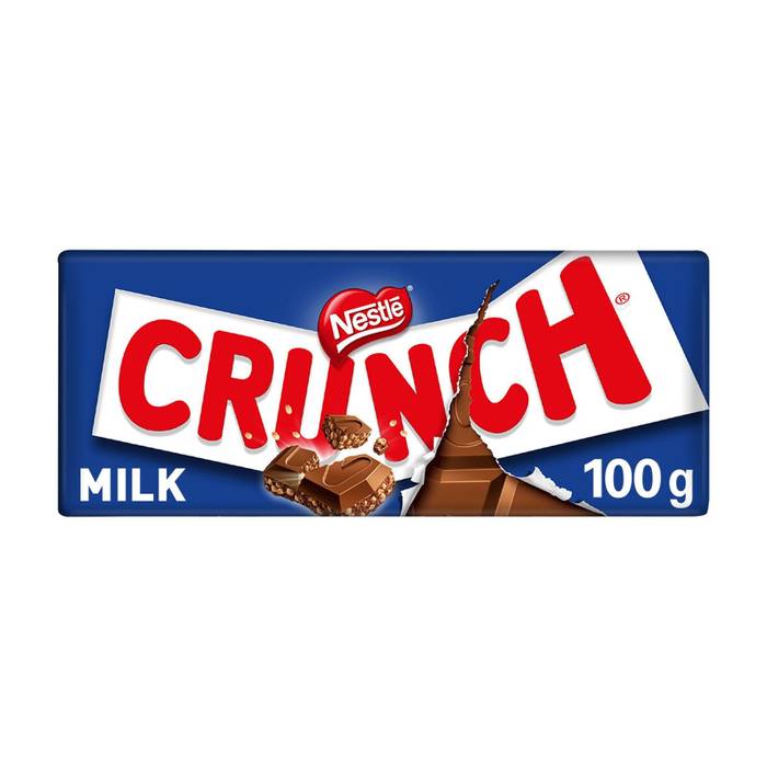 CRUNCH σοκολάτα γάλακτος με κόκκους δημητριακών 100gr