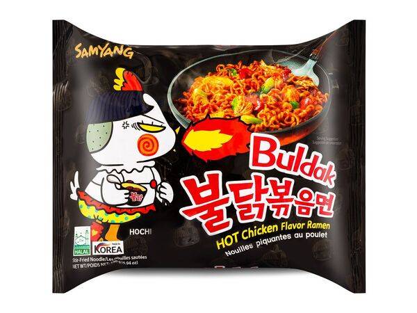 SAMYANG BULDAK RAMEN NOODLES ΜΕ ΓΕΥΣΗ ΚΑΥΤΕΡΟ ΚΟΤΟΠΟΥΛΟ 130gr