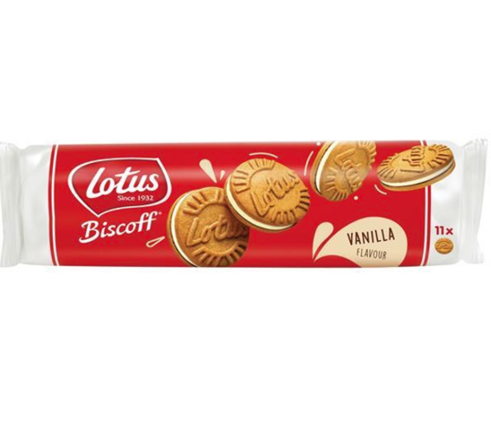LOTUS BISCOFF ΓΕΜΙΣΤΑ ΜΠΙΣΚΟΤΑ 110GR ΜΕ ΓΕΜΙΣΗ ΒΑΝΙΛΙΑ