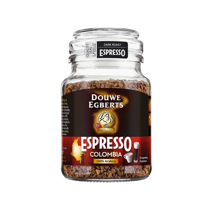 DOUWE EGBERTS στιγμιαίος καφές espresso colombia 95gr
