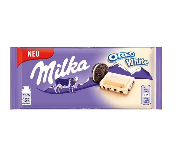 MILKA ΣΟΚΟΛΑΤΑ OREO WHITE 100gr - 22