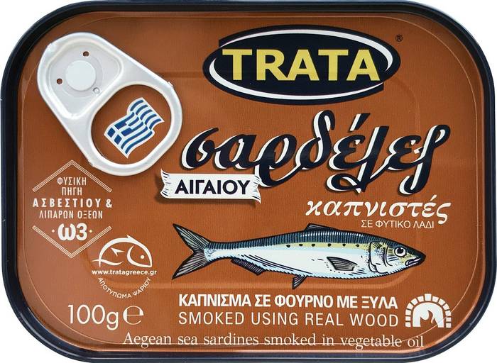 TRATA ΣΑΡΔΕΛΕΣ ΚΑΠΝΙΣΤΕΣ 100γρ