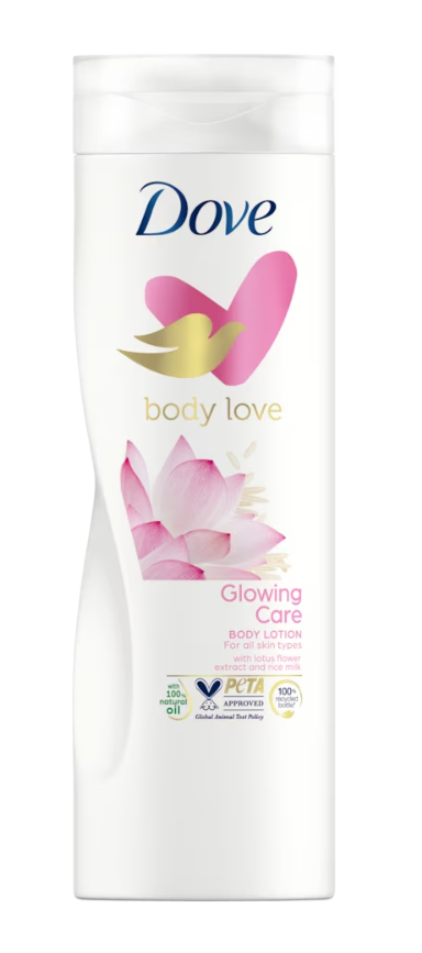 DOVE BODY LOTION GLOWING CARE 250ml