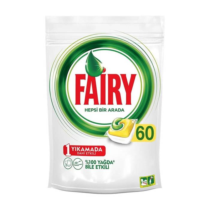 FAIRY TABS 60 ORIGINAL ALL IN ONE LEMON