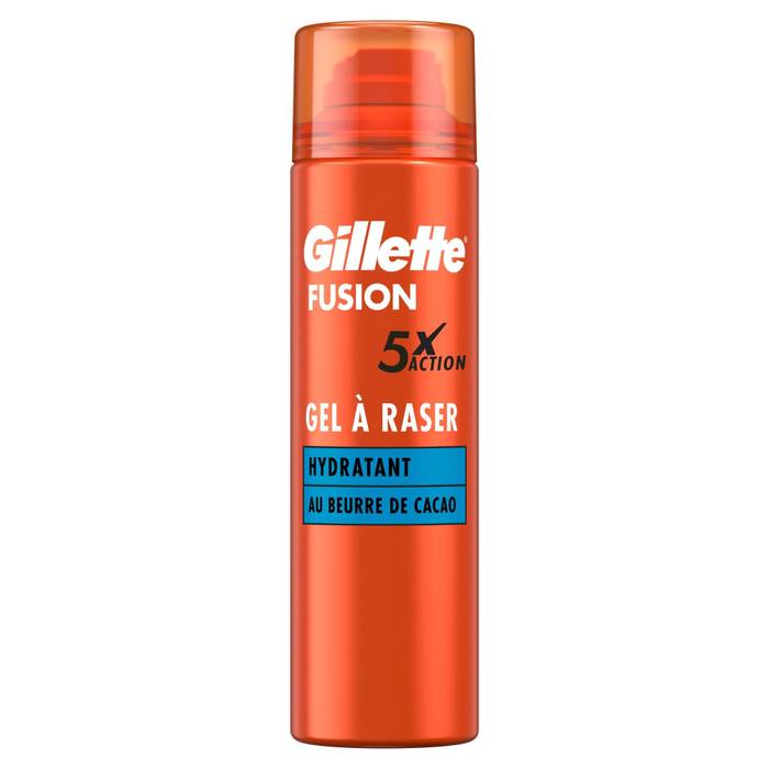 GILLETTE FUSION 5 ACTION 2X200ML MOISTURIZING WITH CACAO BUTTER