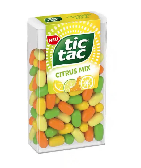 TIC TAC CITRUS MIX 18gr