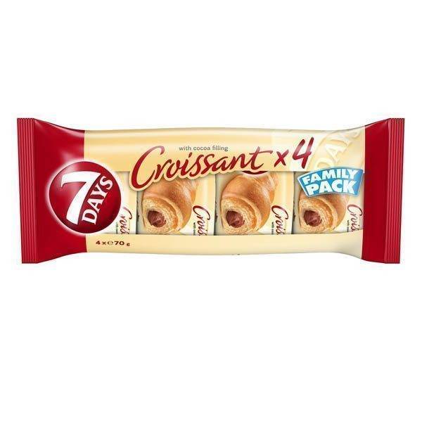 7 DAYS ΚΡΟΥΑΣΑΝ (4x70gr.) - (ΚΑΚΑΟ)