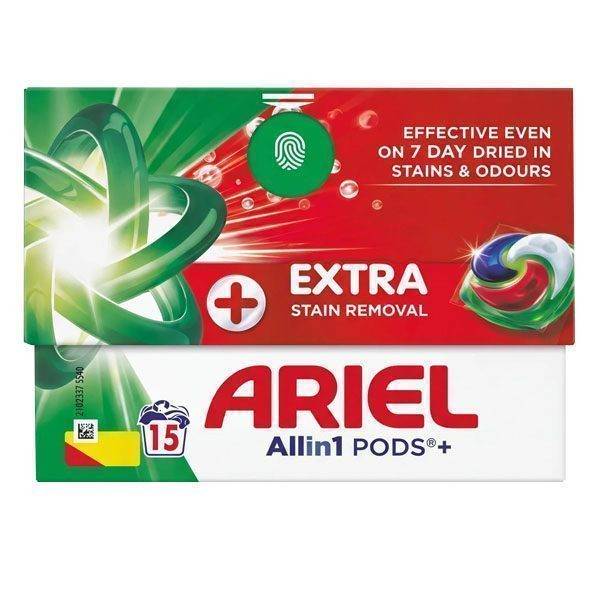ARIEL PODS ΠΛΥΝΤΗΡΙΟΥ ΡΟΥΧΩΝ 15τεμ. - (EXTRA)