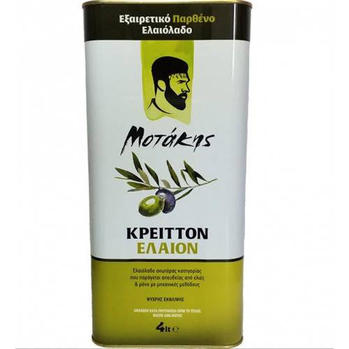 ΜΟΤΑΚΗΣ ελαιόλαδο εξαιρετικό παρθένο 4lt