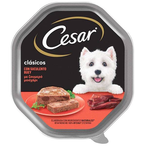 CESAR σκυλοτροφή μοσχάρι 150gr