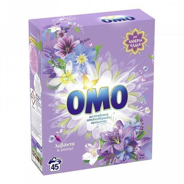 OMO ΣΚΟΝΗ ΠΛΥΝΤΗΡΙΟΥ 45μεζ. (2,520kg) - (ΛΕΒΑΝΤΑ και ΓΙΑΣΕΜΙ)