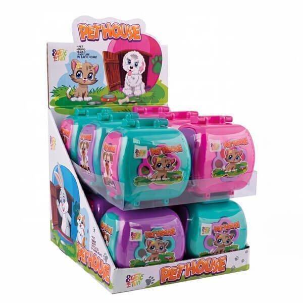 PET HOUSE ΜΕ ΚΑΡΑΜΕΛΑΚΙΑ (12τεμ.x5gr.)