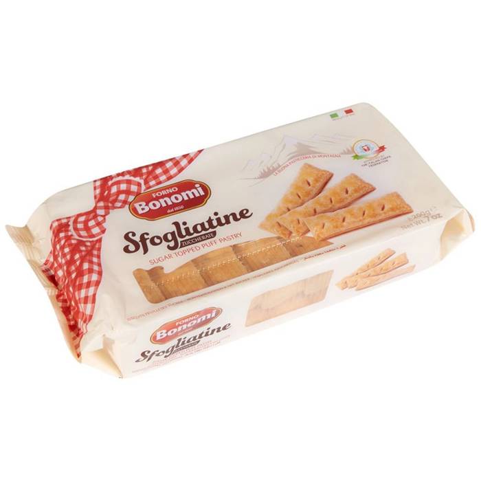 BONOMI σφολιατίνια με ζάχαρη 200gr