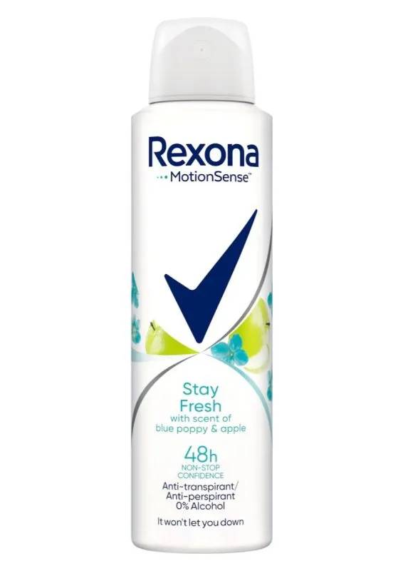 REXONA αποσμητικό σώματος spray stay fresh 150ml