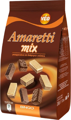 TOTTIS Amaretti γκοφρετάκια μιξ 175gr
