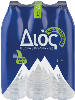 ΔΙΟΣ φυσικό μεταλλικό νερό 6x1,5lt