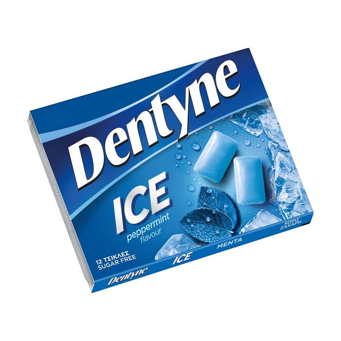 DENTYNE ice τσίχλες με μέντα χωρίς ζάχαρη 16,8gr