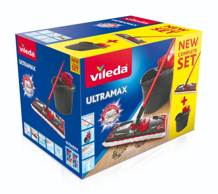 VILEDA σετ σφουγγαρίσματος ultramax για ακρίβεια