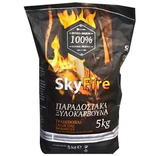 SKY FIRE παραδοσιακά κάρβουνα 5kg