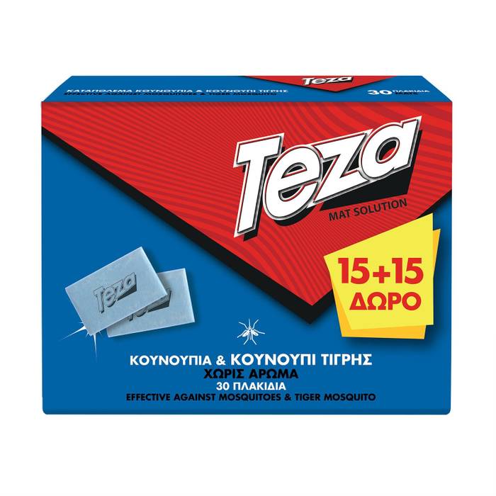 TEZA εντομοαπωθητικές ταμπλέτες 30τεμ