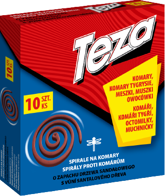 TEZA εντομοαπωθητικές σπείρες 10τεμ