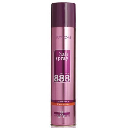 FARCOM 888 hair spray δυνατό κράτημα 400ml