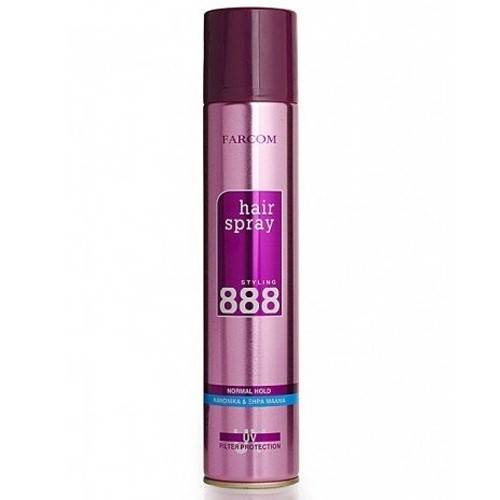 FARCOM 888 hair spray φυσικό κράτημα 400ml
