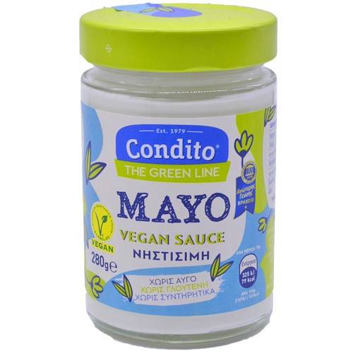 CONDITO μαγιονέζα egg free για vegan 280gr
