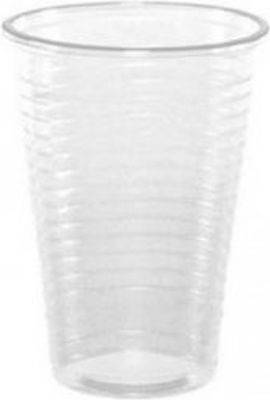LUX PLAST ποτήρι αυτ/του πωλητή διαφανές 200ml 100τεμ