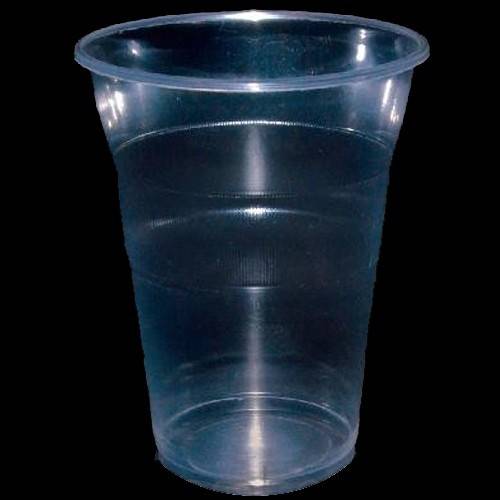 LUX PLAST ποτήρι φραπέ διαφανές 330ml 50τεμ